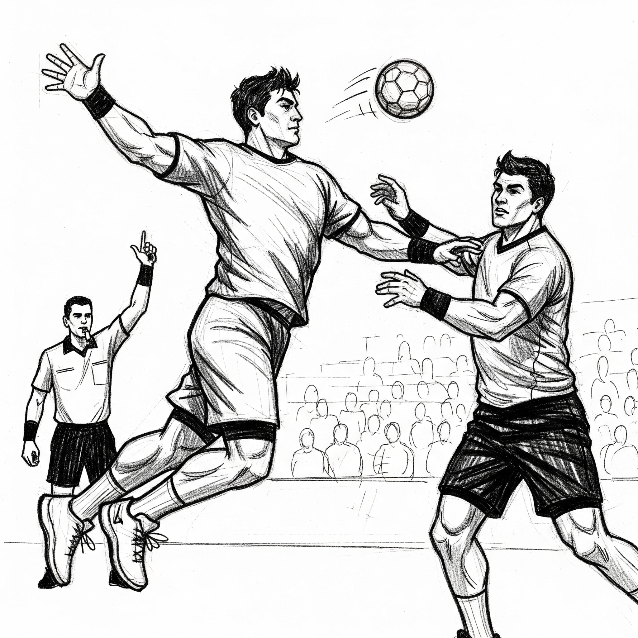 Handball Championship Scene